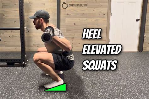 heel elevated squat shoes.